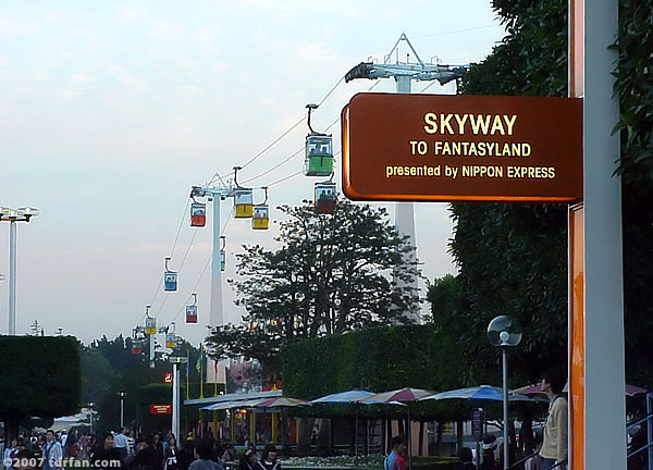 Tokyo Disneyland Skyway