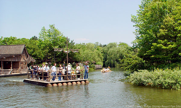 Tom Sawyer Island Rafts