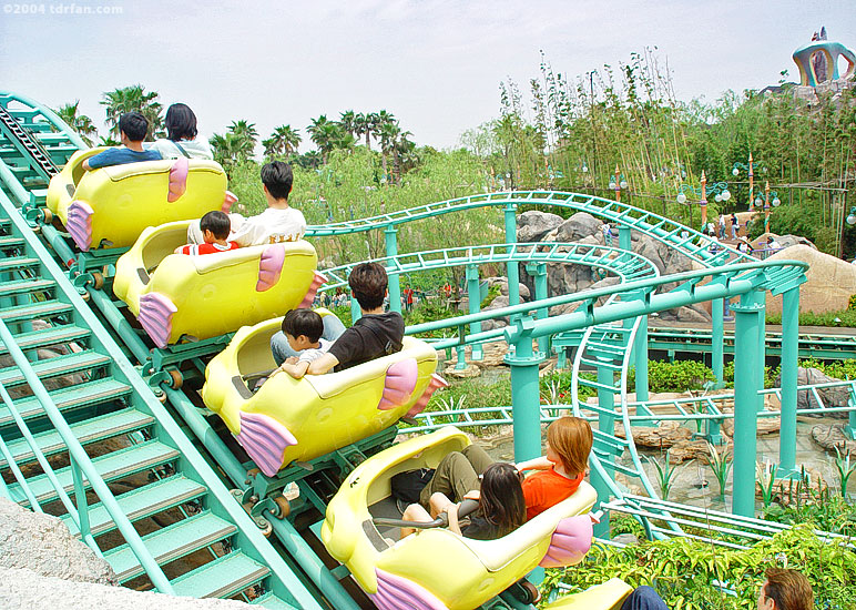 Flounder's Flying Fish Coaster